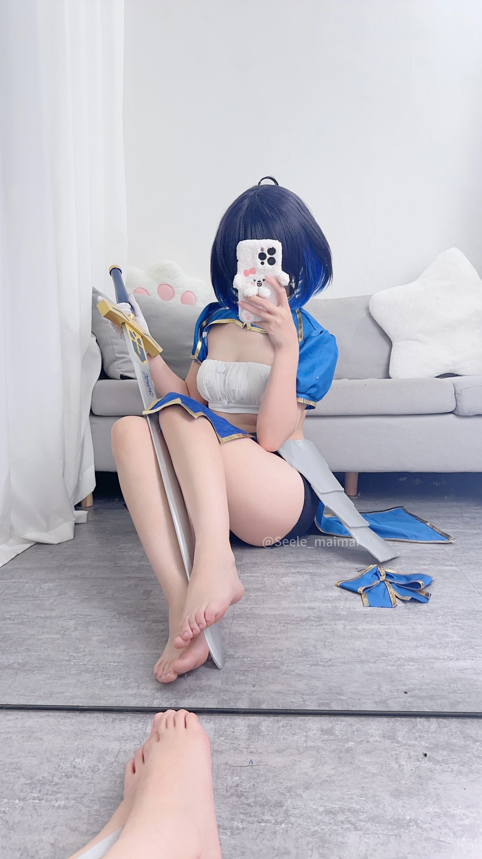 Seele麦麦 - NO.09 崩坏学园2 saber希儿 1